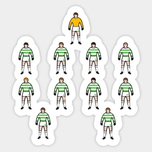 The Lisbon Lions Team Sticker